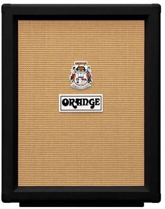 Orange PPC212 V 120 Watt 2X12" Guitar Amplifier Cabinet - Black