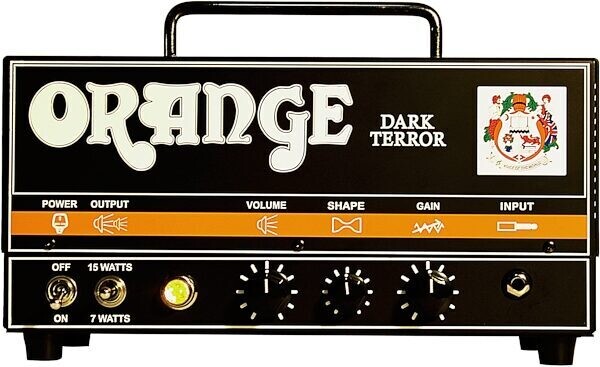 Orange DA15H Dark Terror 15/7 Watt High Gain Guitar Amplifier Tube Head