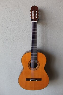 Used Vintage Ryoji Matsuoka M50 Nylon String Classical Guitar - 640 Scale