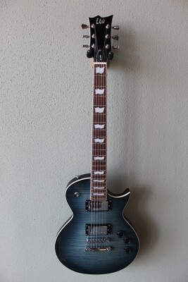 Used LTD EC-256 Electric Guitar with Hard Case - Cobalt Blue