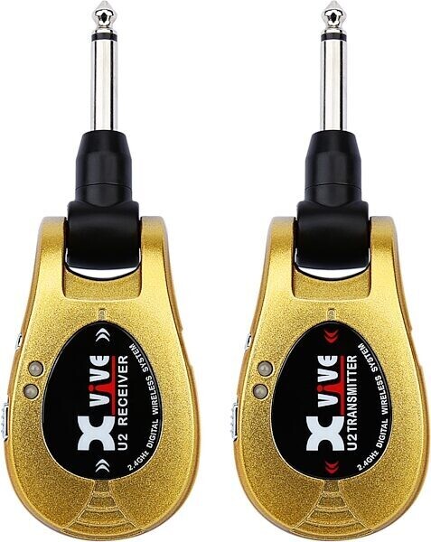 Xvive U2 Digital Wireless Electric Guitar System - Gold