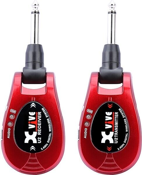 Xvive U2 Digital Wireless Electric Guitar System - Red Xvive U2 Digital Wireless Electric Guitar System - Red