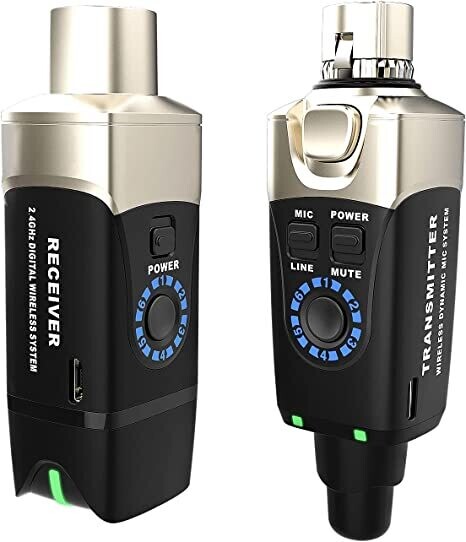 Xvive U3 XLR Plug-on Wireless Microphone System