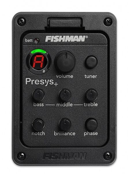 Fishman Presys+ Acoustic Preamp and Pickup System - Narrow Format