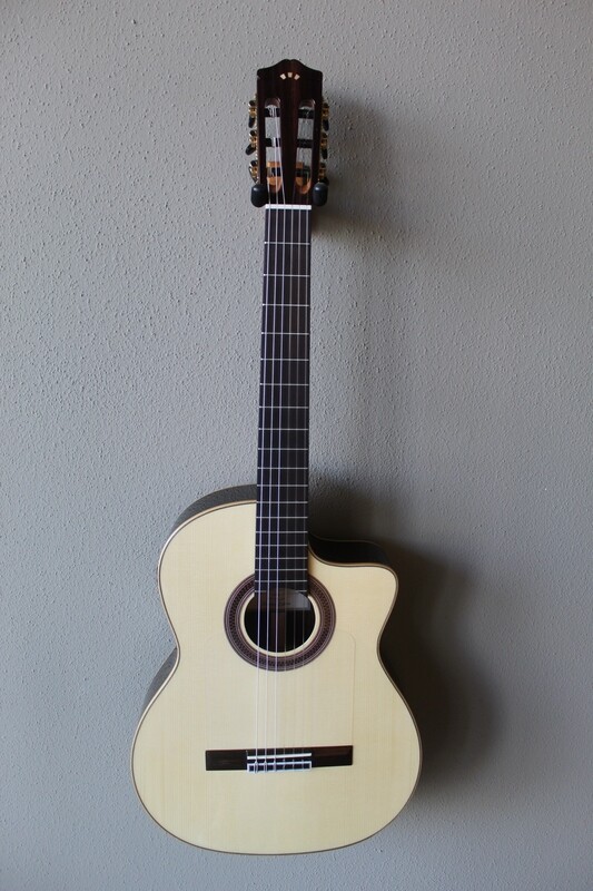Cordoba GK Studio Limited Edition Acoustic/Electric Flamenco Negra Guitar