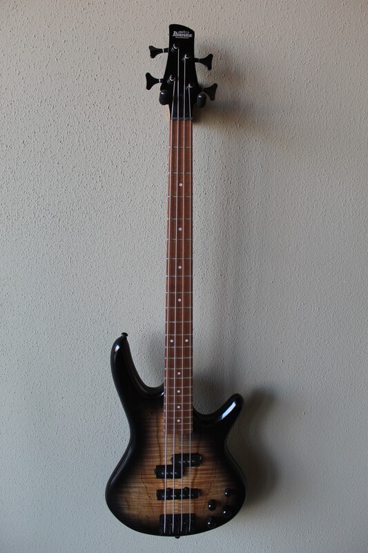 Ibanez Gio GSR200SM Electric Bass Guitar - Natural Gray Burst
