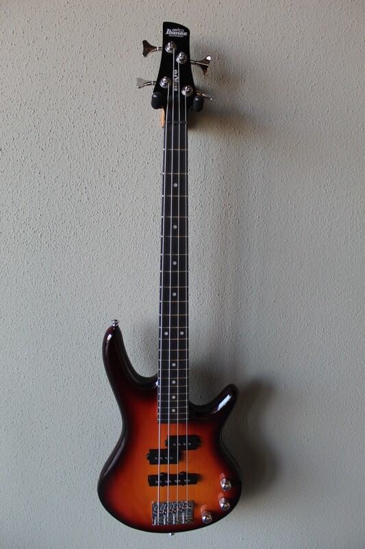 Ibanez miKro GSRM20 Short Scale Electric Bass Guitar - Brown Sunburst