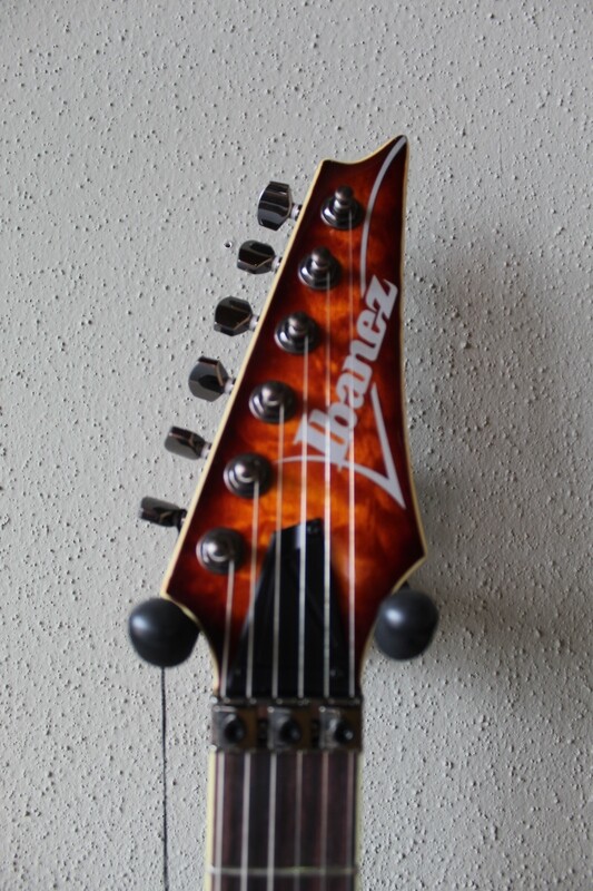 Ibanez S670QM Electric Guitar - Dragon Eye Burst
