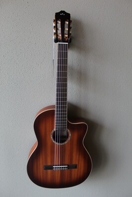 Cordoba C4-CE Nylon String Acoustic/Electric Classical Guitar - Edgeburst