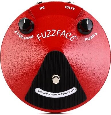 Dunlop JDF2 Classic Fuzz Face Electric Guitar Effects Pedal