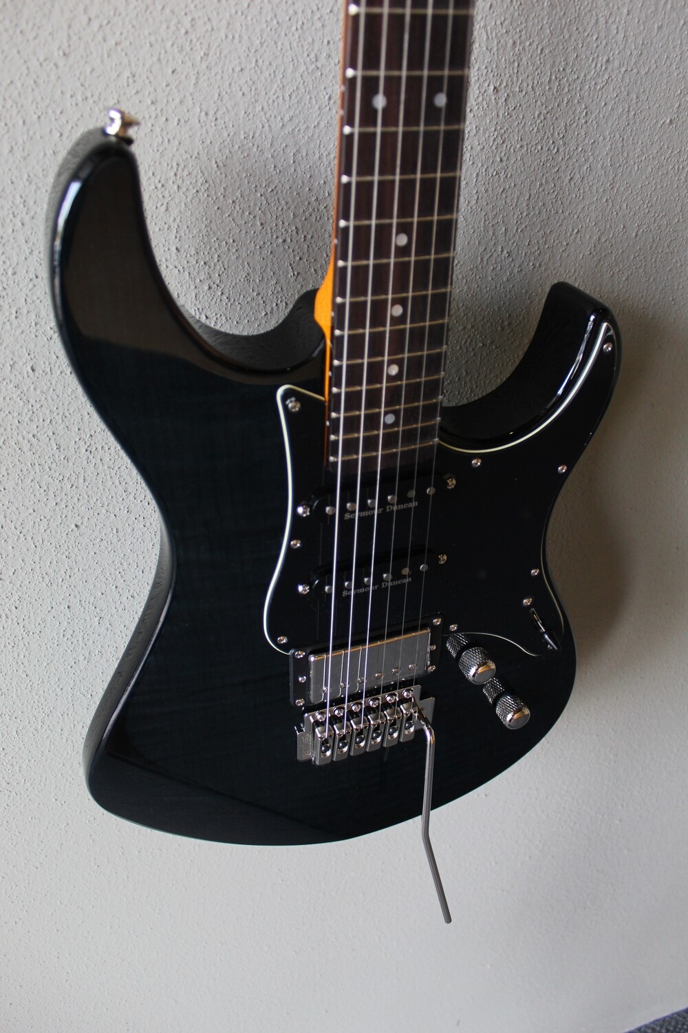 Yamaha PAC612VIIFMX Pacifica Electric Guitar - Translucent Black