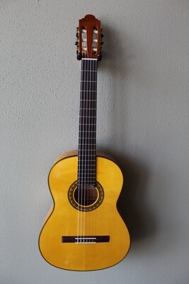 Marlon (Francisco) Navarro Flamenco Blanca Guitar