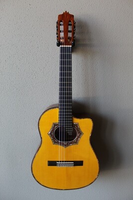 Marlon (Francisco) Navarro Acoustic/Electric DELUXE Requinto Guitar with Cutaway