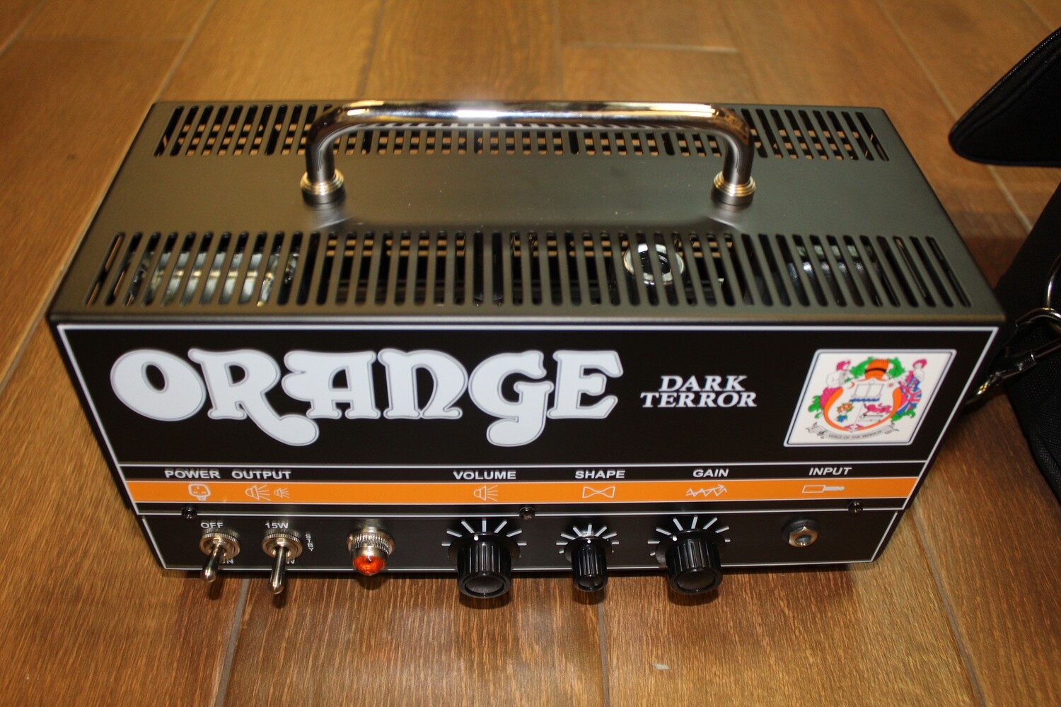 Open Box Orange DA15H Dark Terror 15/7 Watt High Gain Guitar Amplifier Tube Head