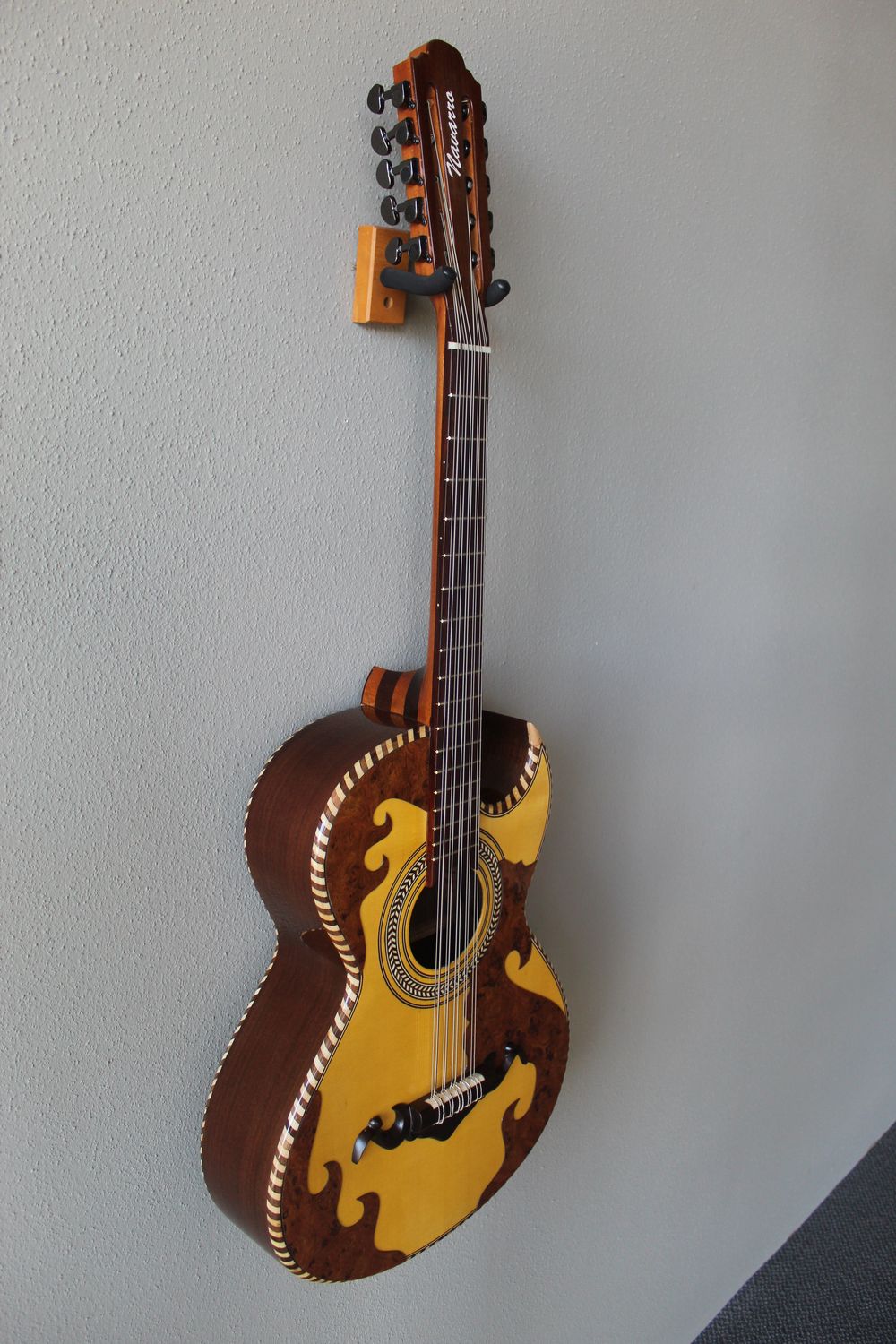 maribaroni様 Marlon (Francisco) Navarro Solid Wood Bajo Quinto Guitar