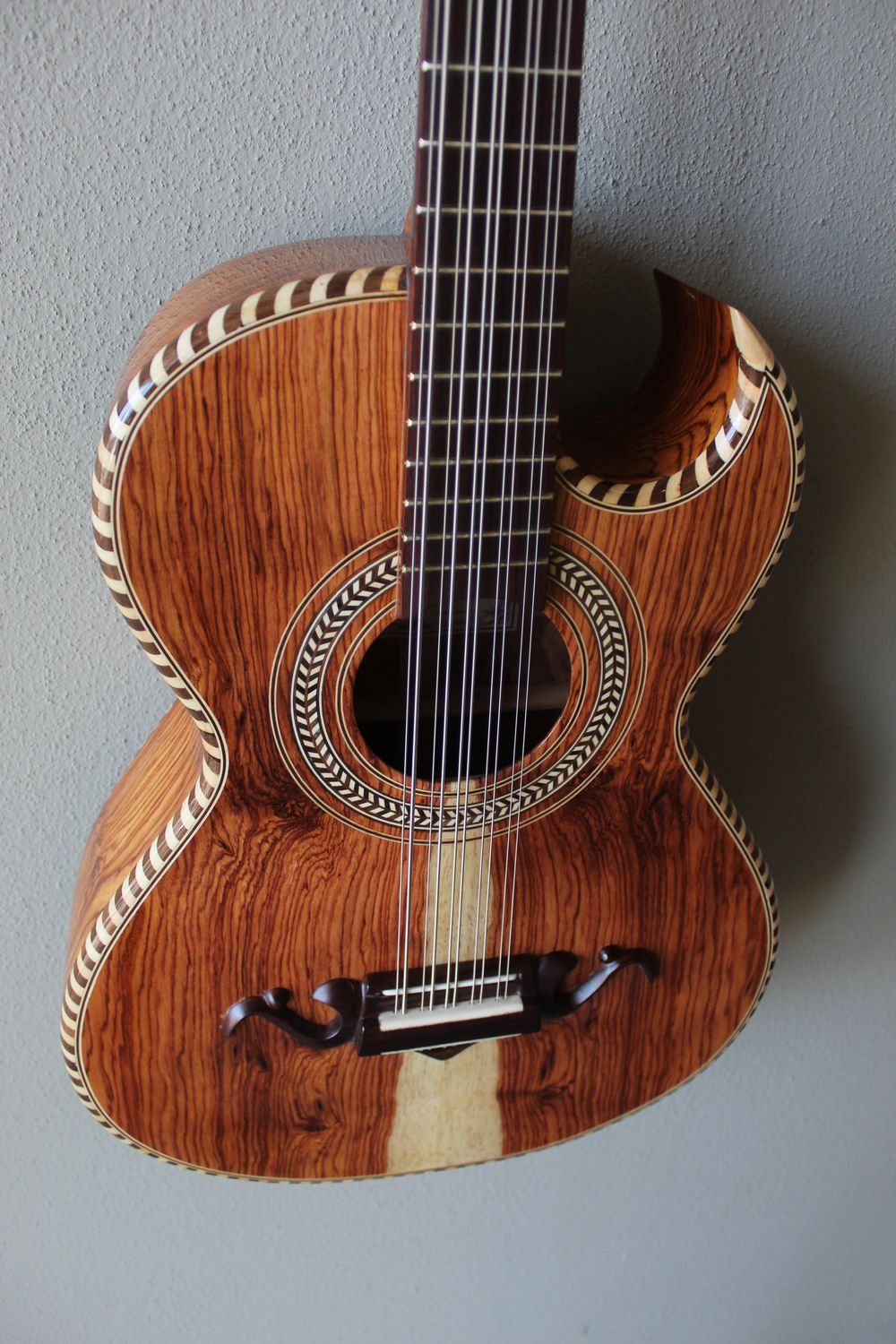 maribaroni様 Marlon (Francisco) Navarro Solid Wood Bajo Quinto Guitar
