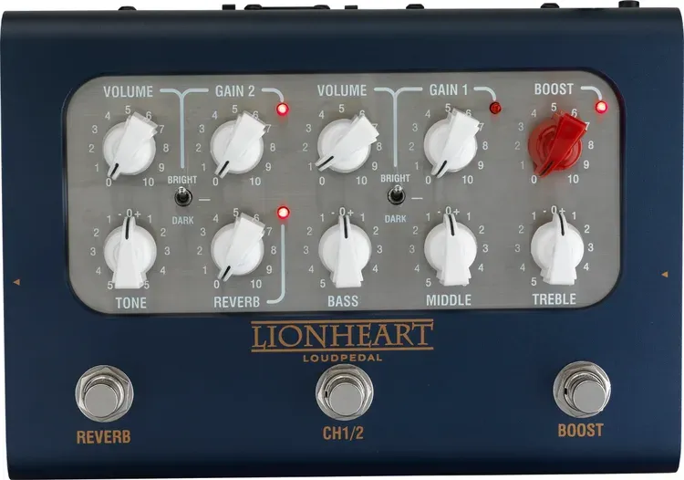 Laney Lionheart Tom Quayle Loudpedal Electric Guitar Amplifier Pedal