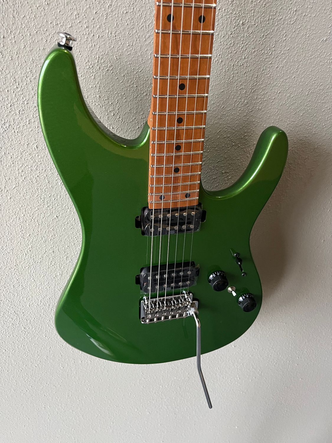Ibanez Prestige AZ2402 Electric Guitar - Apple Green Metallic