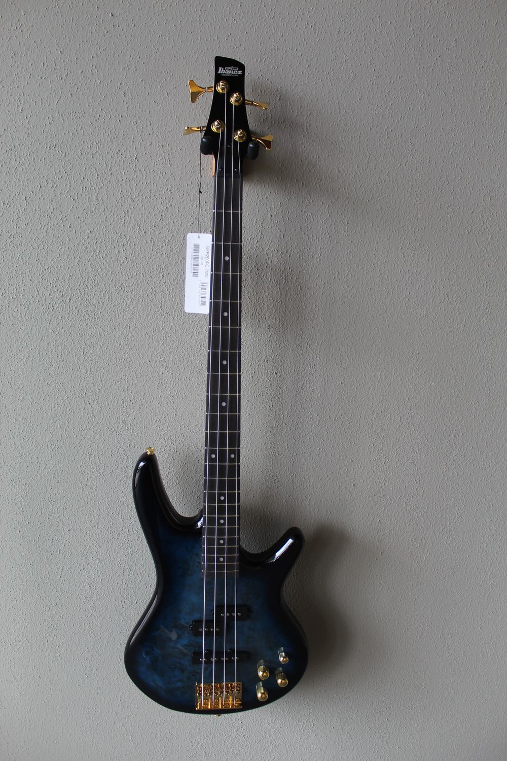 Ibanez Gio GSR200PC Electric Bass Guitar - Transparent Marine Burst