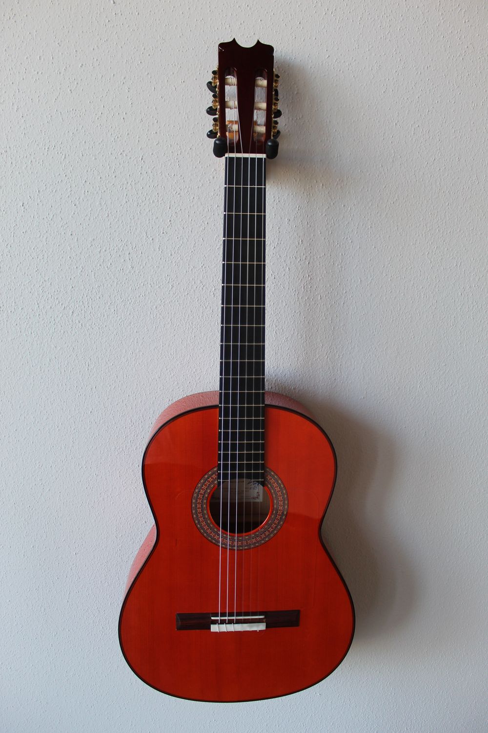 Marlon (Francisco) Navarro Conde Hermanos Model Flamenco Blanca Guitar - Ebony Fretboard