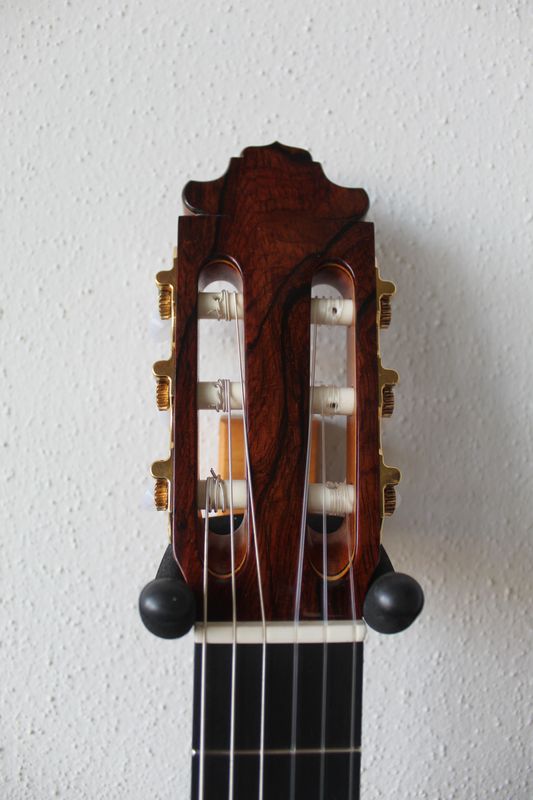 Francisco Navarro Reyes Model Special Grand Concert Flamenco Negra Guitar - Rare CSA Wood