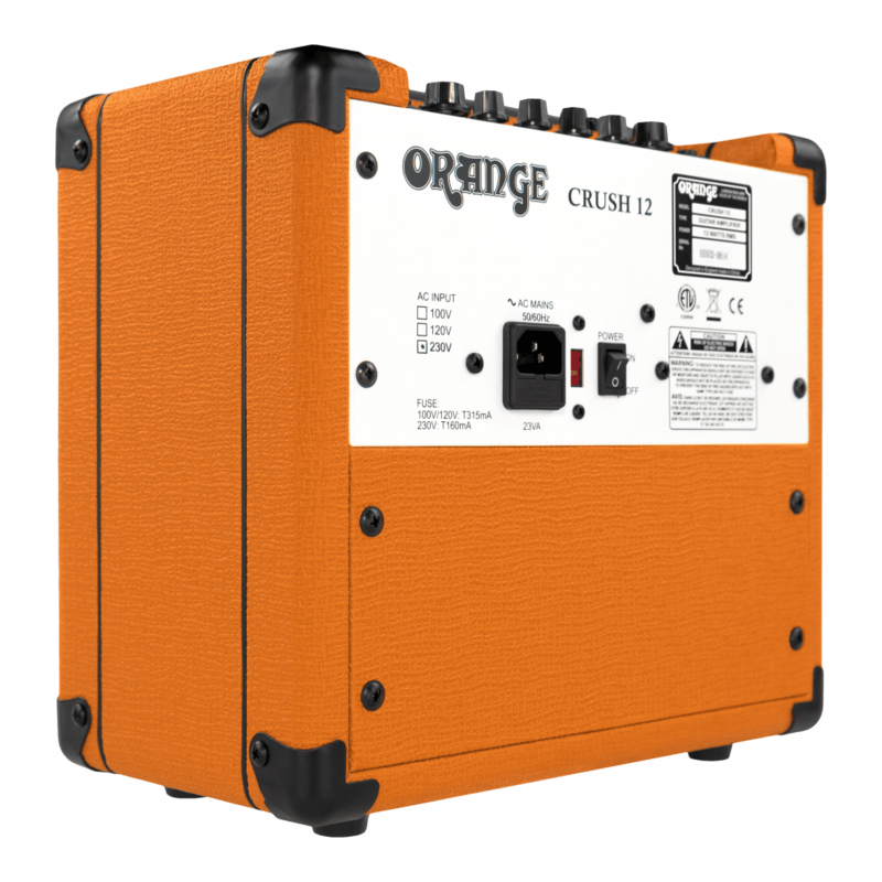 Orange Crush 12 6" 12 Watt Combo Guitar Amplifier - Orange