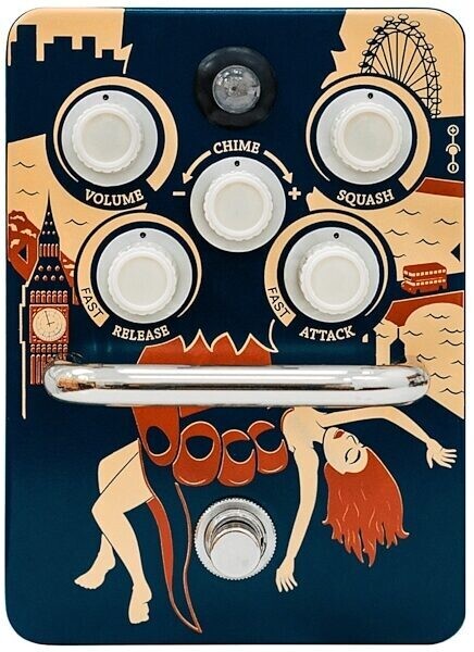 Orange Kongpressor Optical Class A Compressor Guitar Pedal Orange Kongpressor Optical Class A Compressor Guitar Pedal