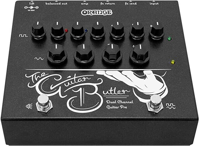 Orange Guitar Butler Dual-Channel Guitar Preamp Pedal