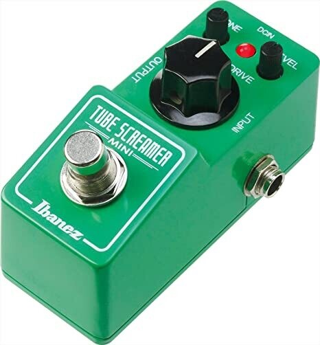 Ibanez TSMINI Tube Screamer Mini Overdrive Distortion Guitar Pedal