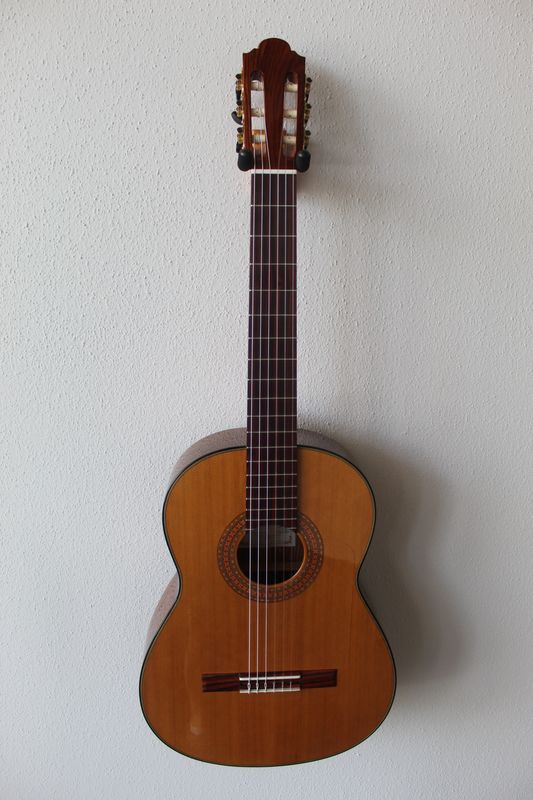 Marlon (Francisco) Navarro Flamenco Negra Guitar - Cedar Top
