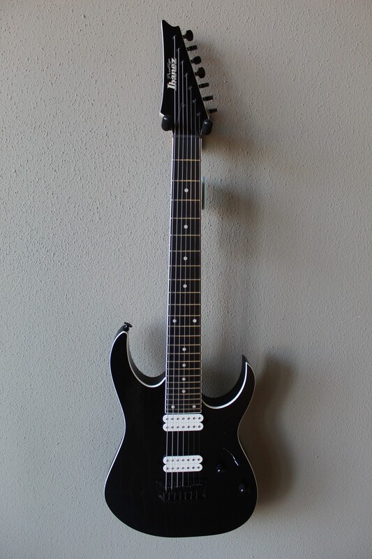 Ibanez Prestige RGR752AHBF 7 (Seven) String Electric Guitar - Weathered Black - Japan
