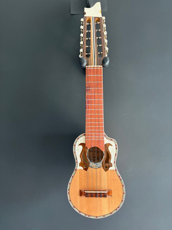 Villela VC-2 Charango with Custom Gig Bag - Made in Bolivia