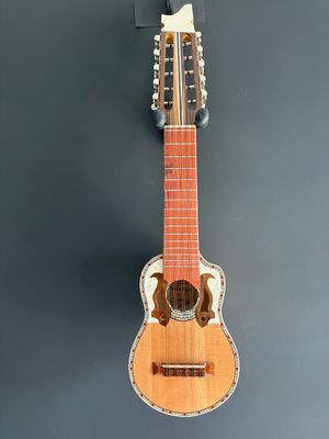 Villela VC-2 Charango with Custom Gig Bag - Made in Bolivia