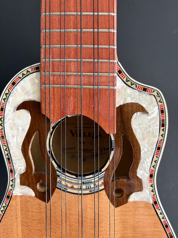 Villela VC-2 Charango with Custom Gig Bag - Made in Bolivia