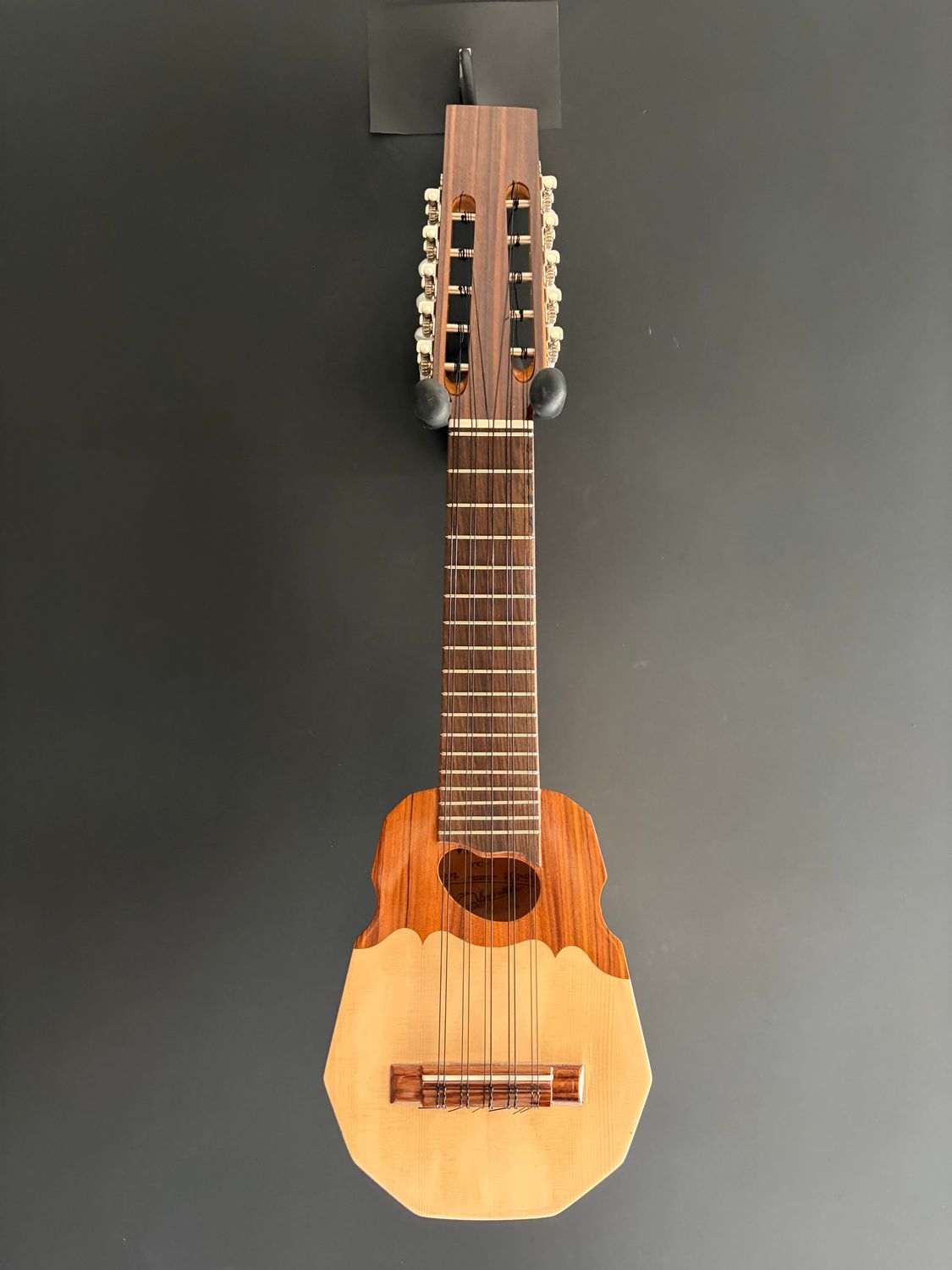 Villela VC-2 Charango with Custom Gig Bag - Made in Bolivia