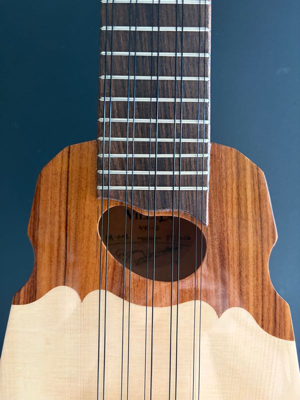 Villela VC-2 Charango with Custom Gig Bag - Made in Bolivia