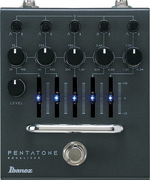 Ibanez PTEQ Pentaton 5-Band Parametric EQ Electric Guitar Pedal