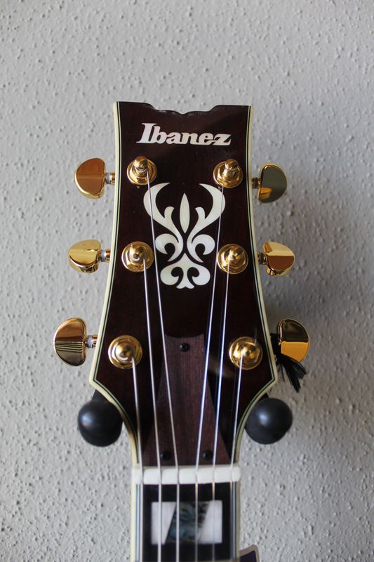 Ibanez Artstar AM153QA Electric Guitar - Dark Brown Sunburst