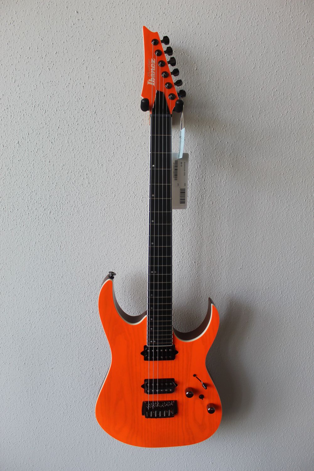 Ibanez Prestige RGR5221R Electric Guitar Made in Japan - Transparent Flourescent Orange