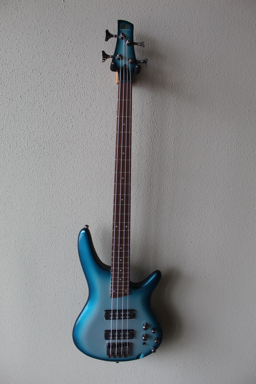 Ibanez Standard SR300E 4 String Bass Guitar - Deep Ocean Metallic