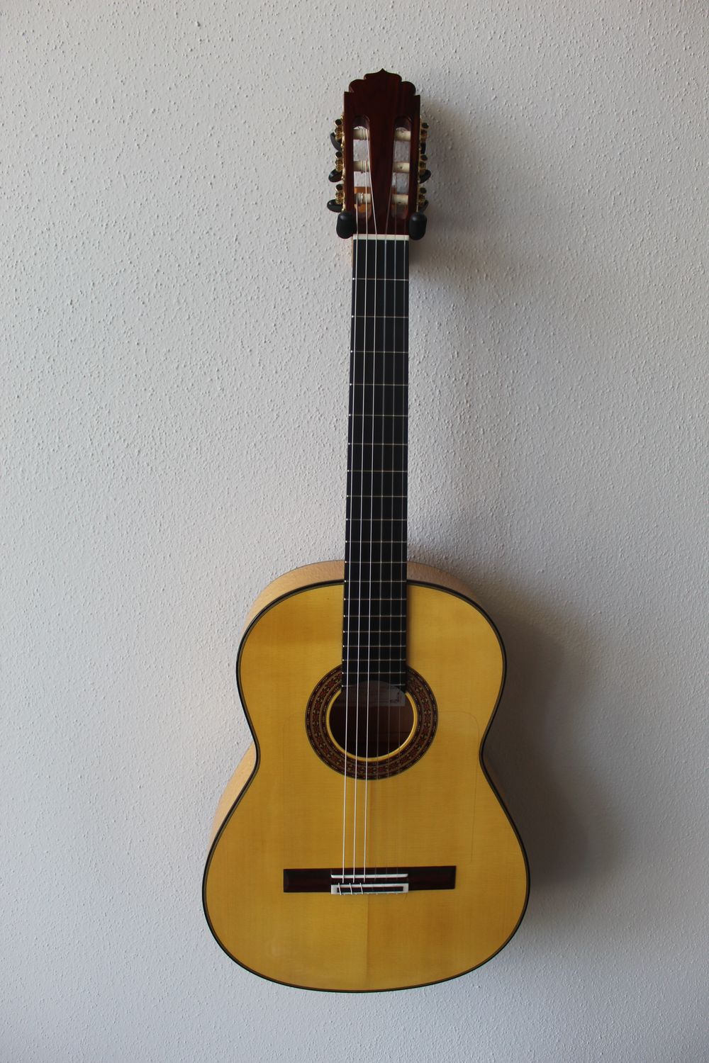 Marlon (Francisco) Navarro Flamenco Blanca Guitar - Ebony Fretboard