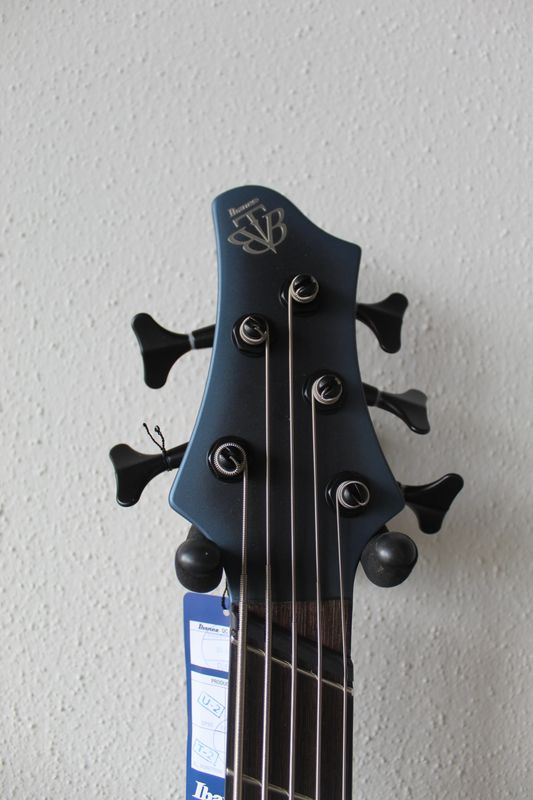Ibanez BTB605MS 5 (Five) String Electric Bass Guitar - Midnight Arctic Ocean Matte
