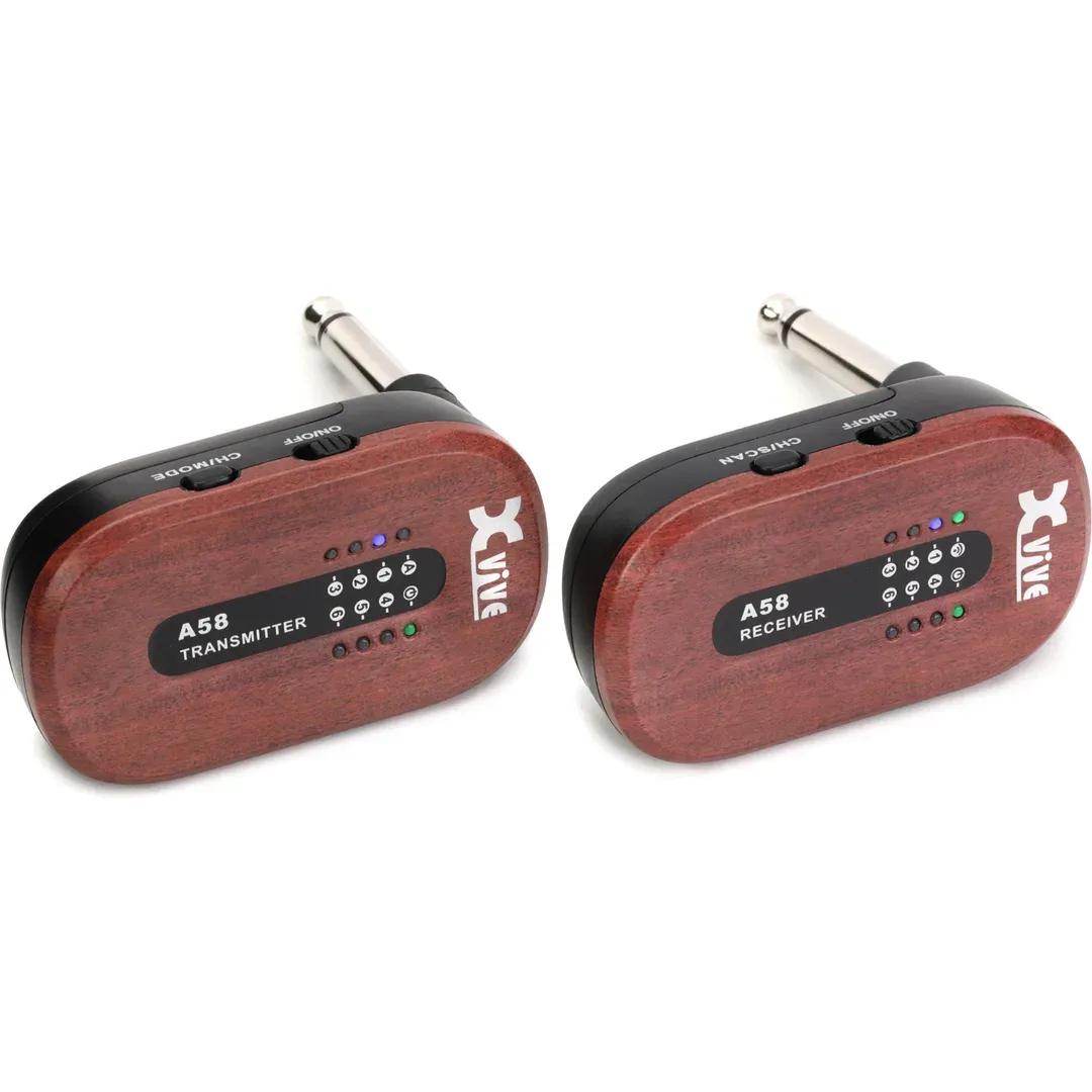 Xvive A58 Wireless Guitar System - Mahogany
