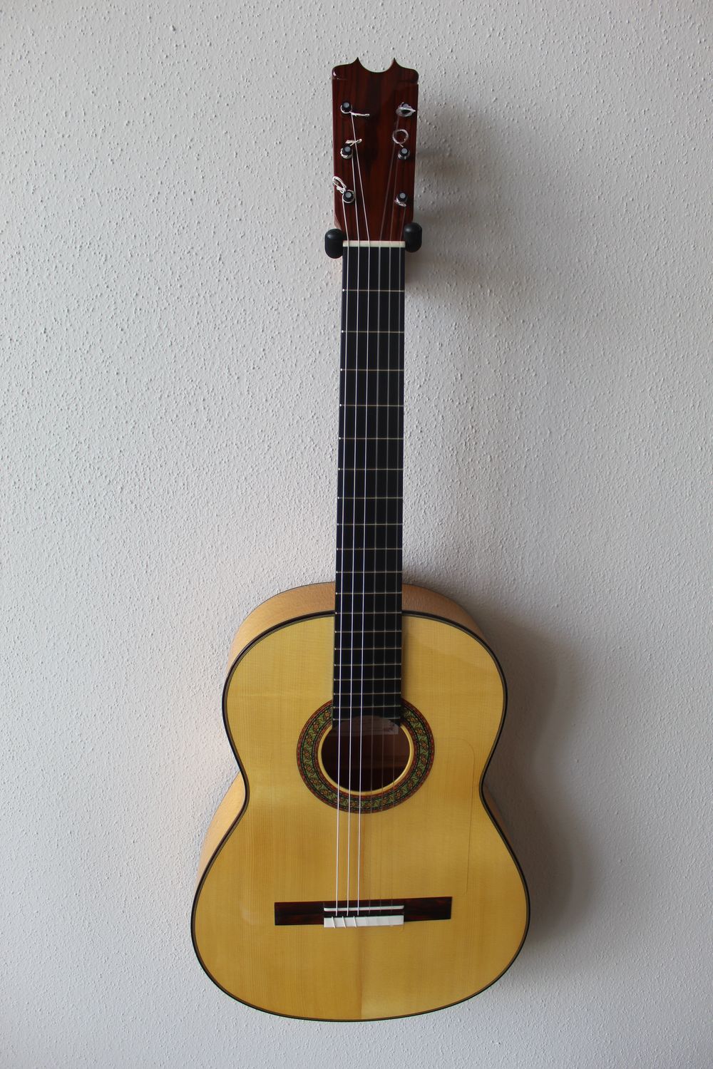 Marlon (Francisco) Navarro Conde Hermanos Model Flamenco Blanca Guitar - Friction Pegs and Ebony Fretboard