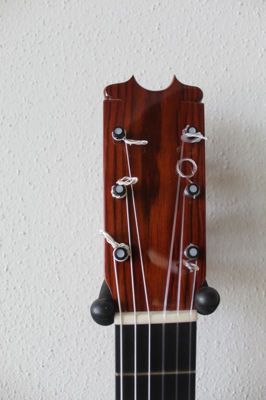 Marlon (Francisco) Navarro Conde Hermanos Model Flamenco Blanca Guitar - Friction Pegs and Ebony Fretboard