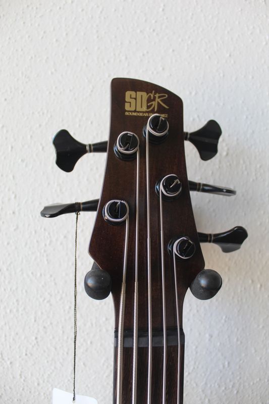 Ibanez Premium SR1325SB 5 (Five) String Electric Bass Guitar - Aqua Wave Low Gloss