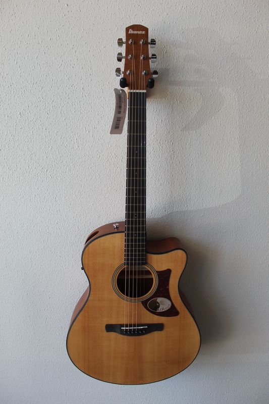 Ibanez AAM50CE Advanced Auditorium Acoustic/Electric Guitar - Open Pore Natural