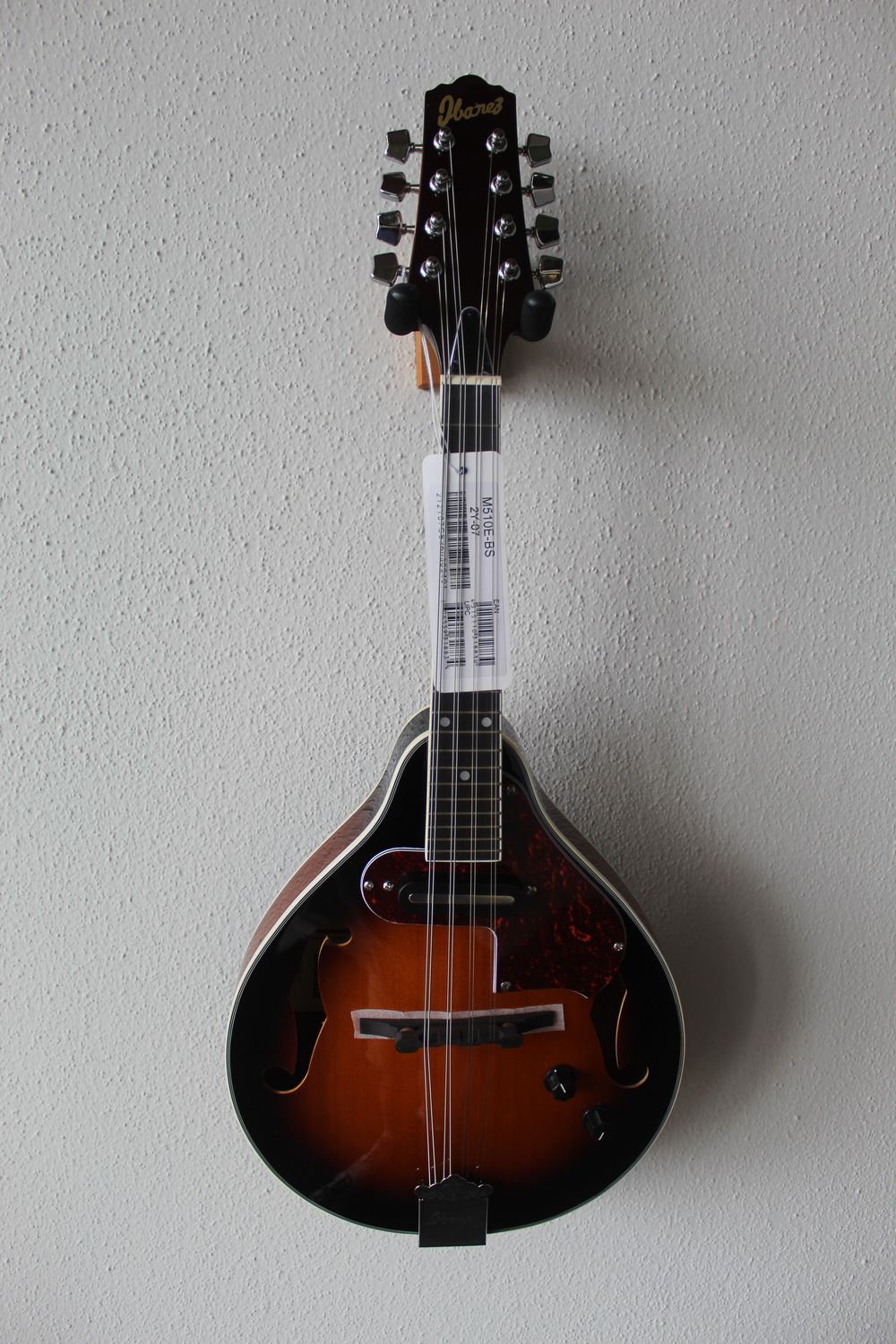Ibanez M510E Acoustic/Electric Mandolin - Brown Sunburst High Gloss