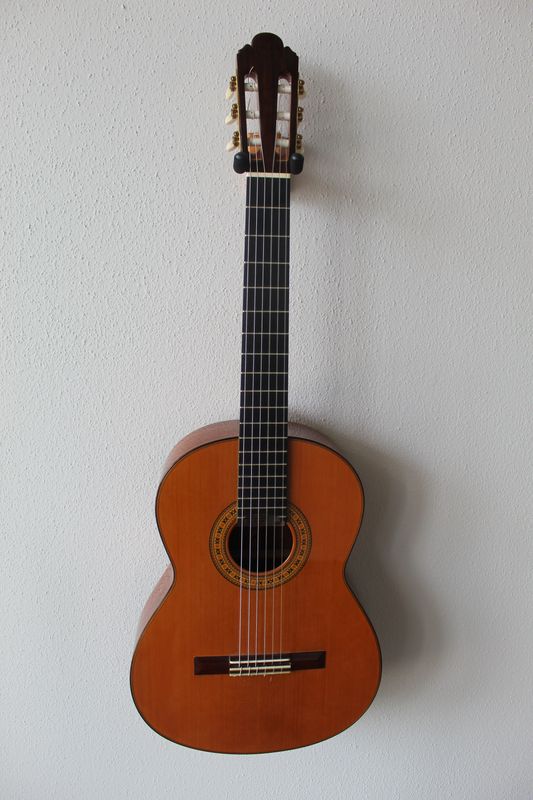 Used 2005 Francisco Navarro Concert Model Cedar Top Classical Guitar - 640 Scale