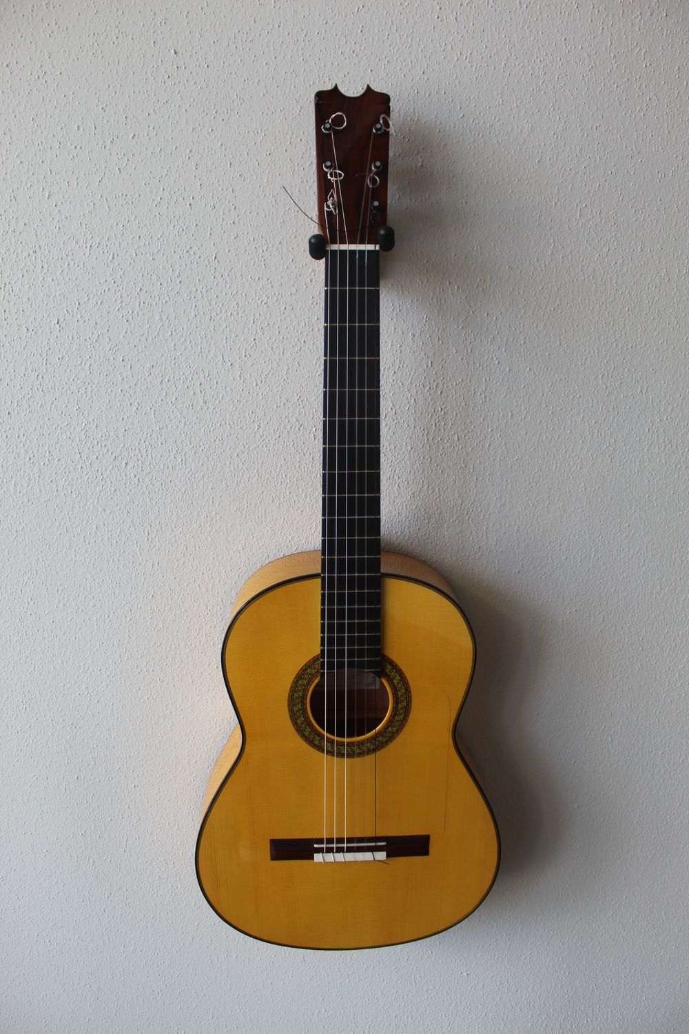 Used 2026 Marlon (Francisco) Navarro Conde Hermanos Model Flamenco Blanca Guitar - Friction Pegs and Ebony Fretboard